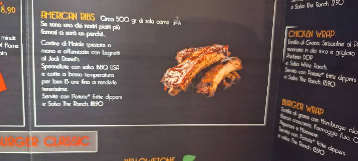 Menu di The Ranch 