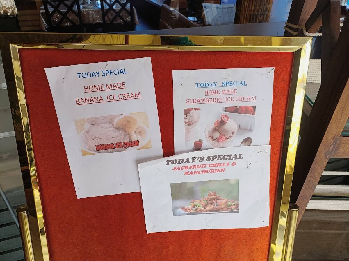 Menu at The Spice Rack, Gonikoppal