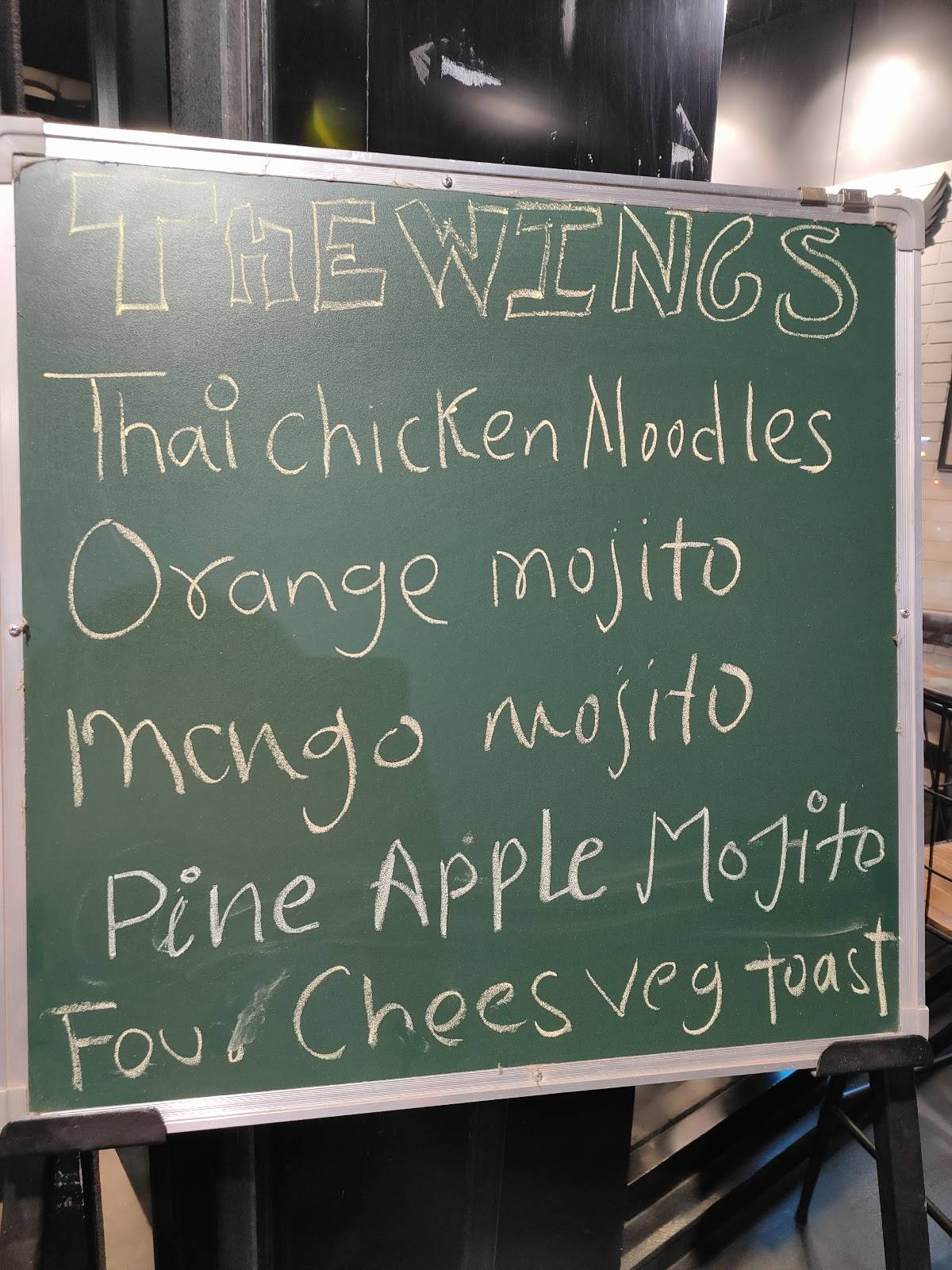 The Wings menu