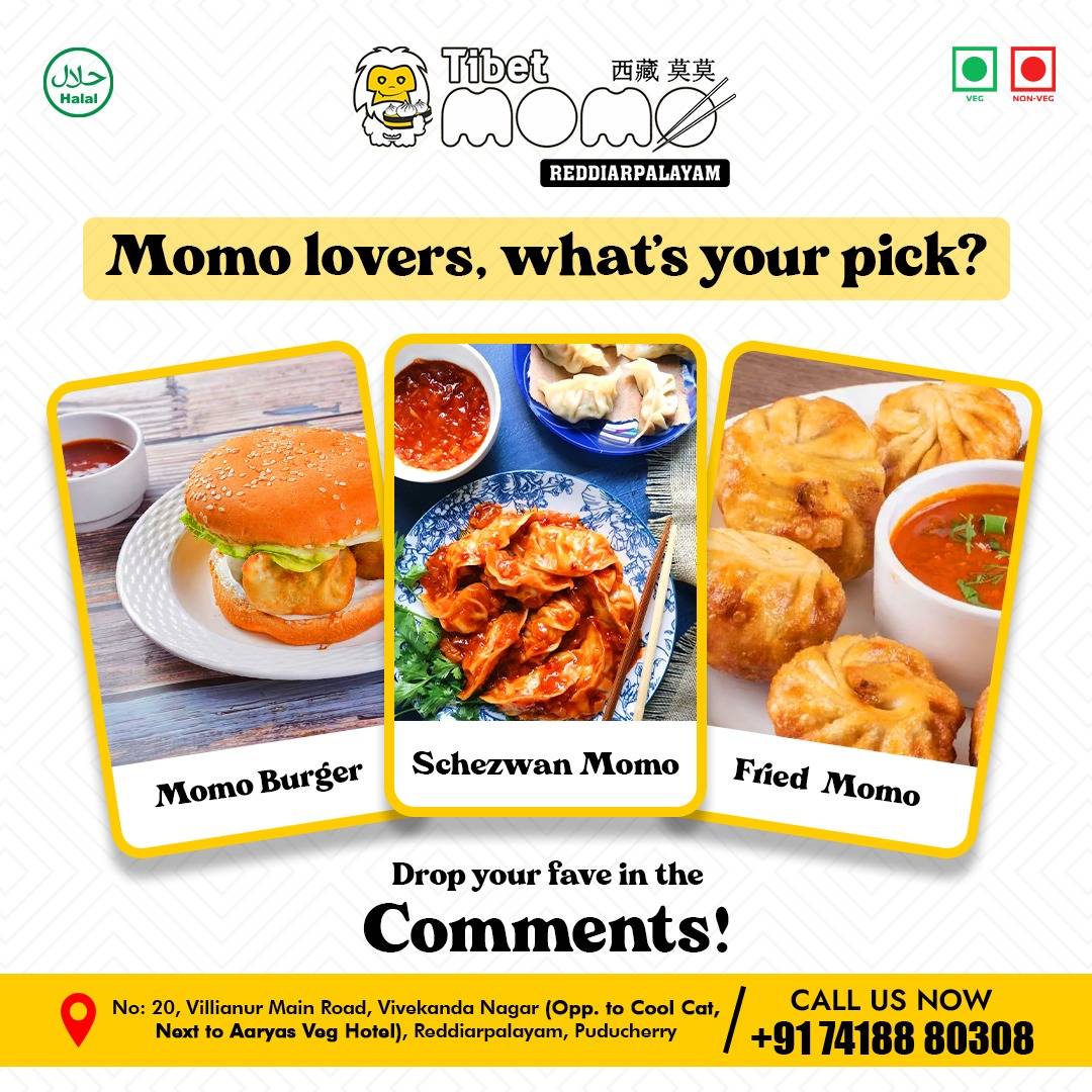 Tibet Momo IG2 menu