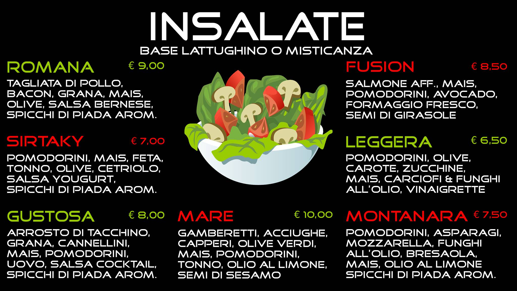Menu di ToastEat 