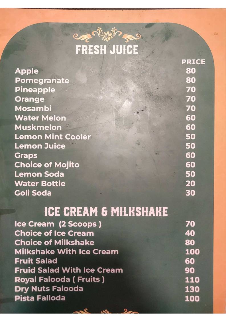 Topi Vappa Biriyani Salem menu