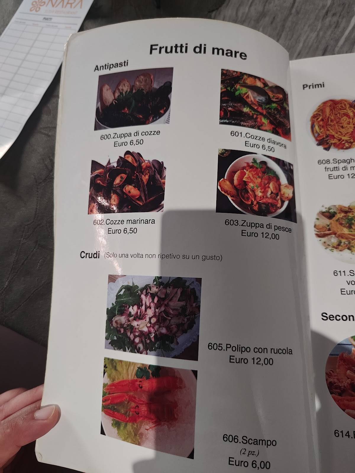 Menu di Nara 