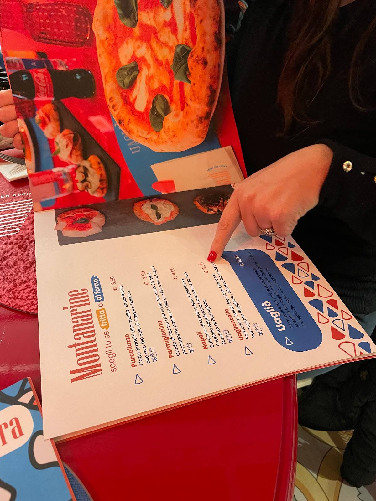 Menu di Uagliò Vimercate 