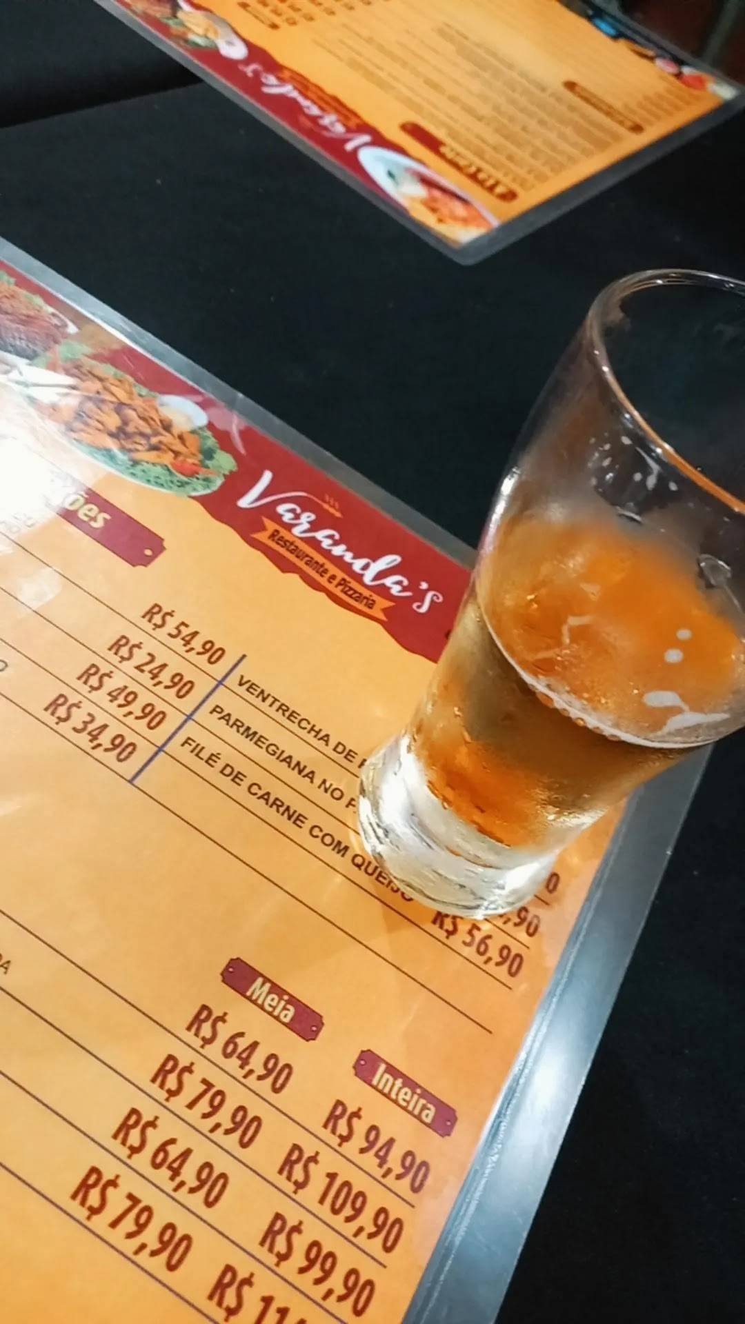 VARANDA'S RESTAURANTE ( VG ) cardápio