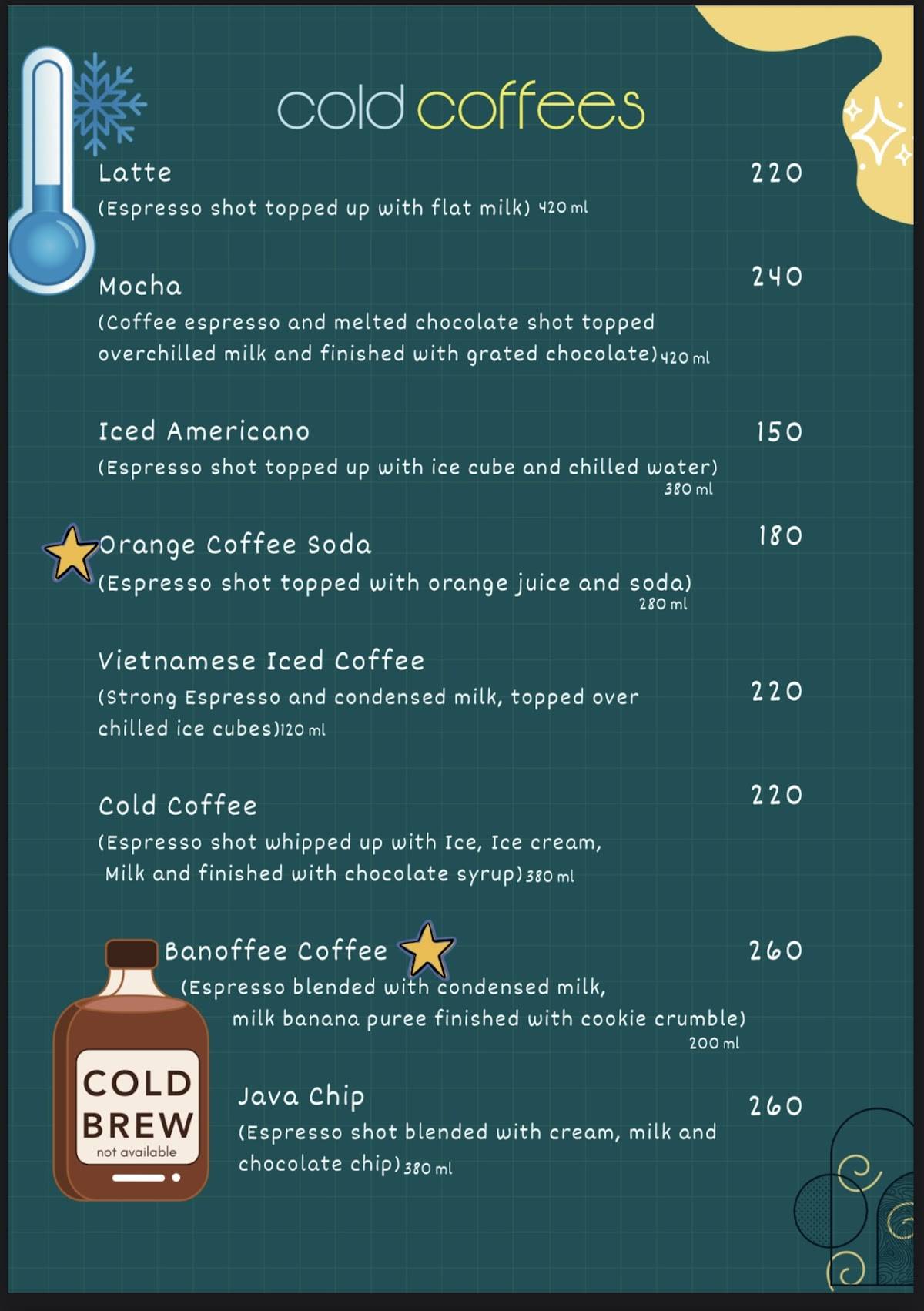 The House of Earthmonk menu