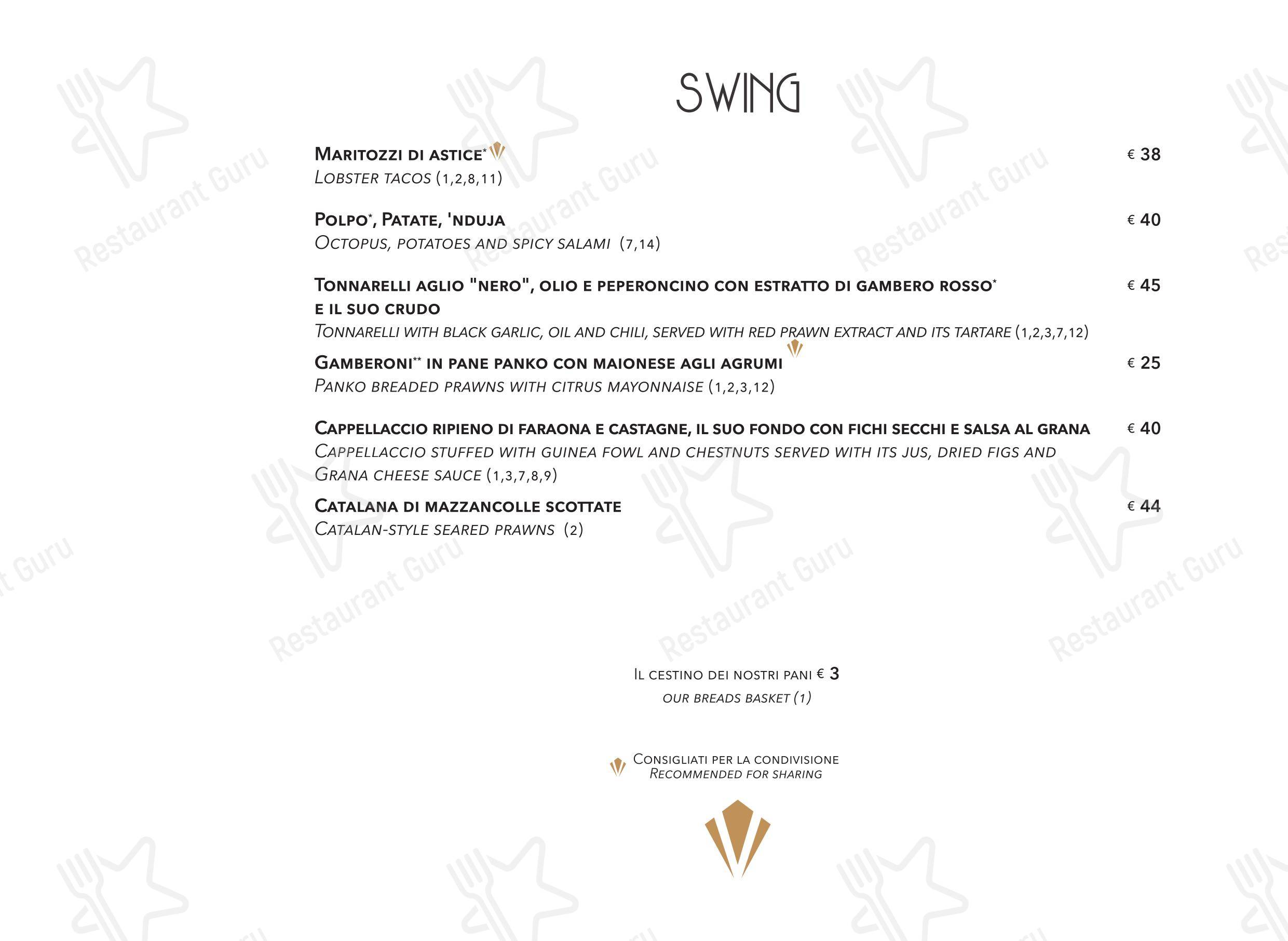 Menu di Valentyne Restaurant & Club - Menu