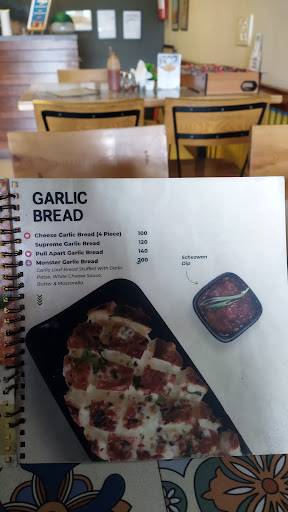 Size Zero Cafe menu