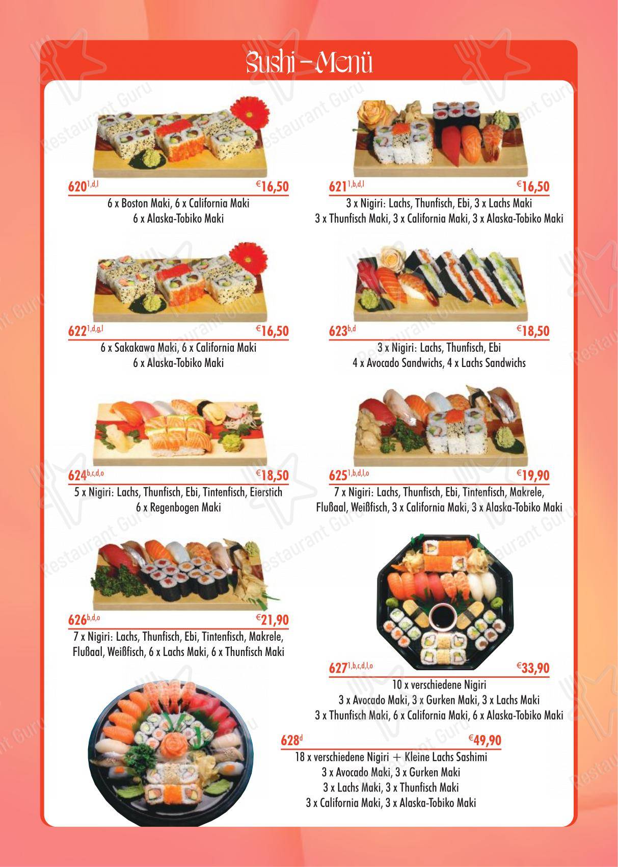 VanDo dans Erding - Menu