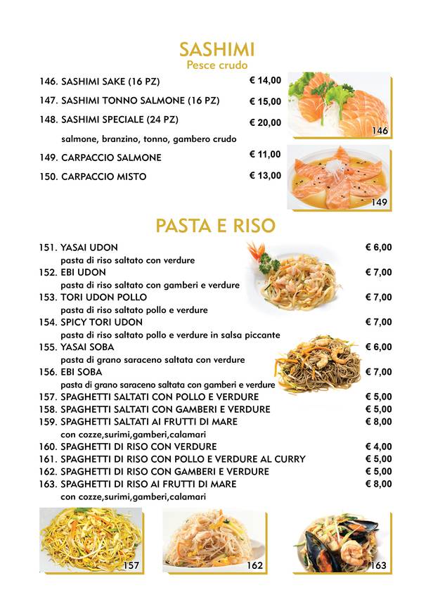 Menu di Watami Sushi Restaurant 