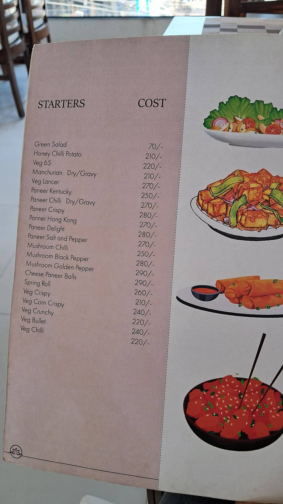 Vedaay Pure Veg Restaurant menu