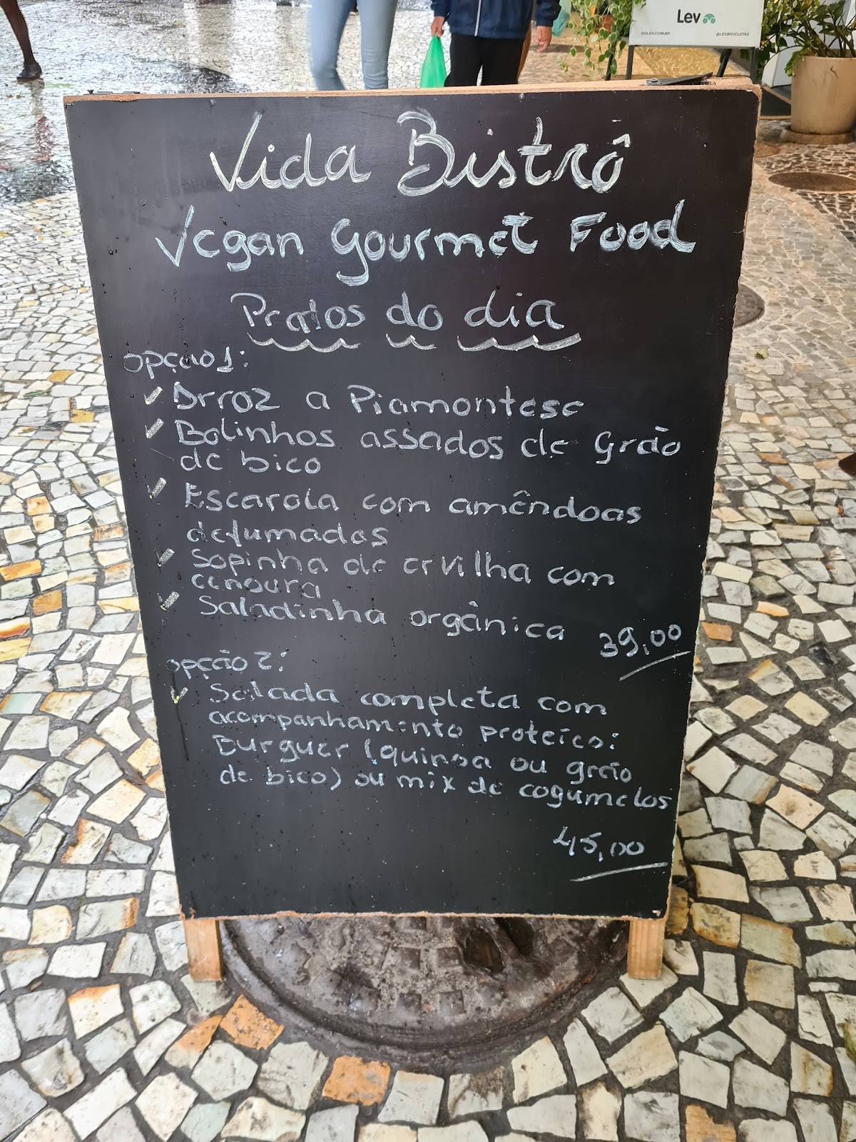 Vida Bistrô cardápio