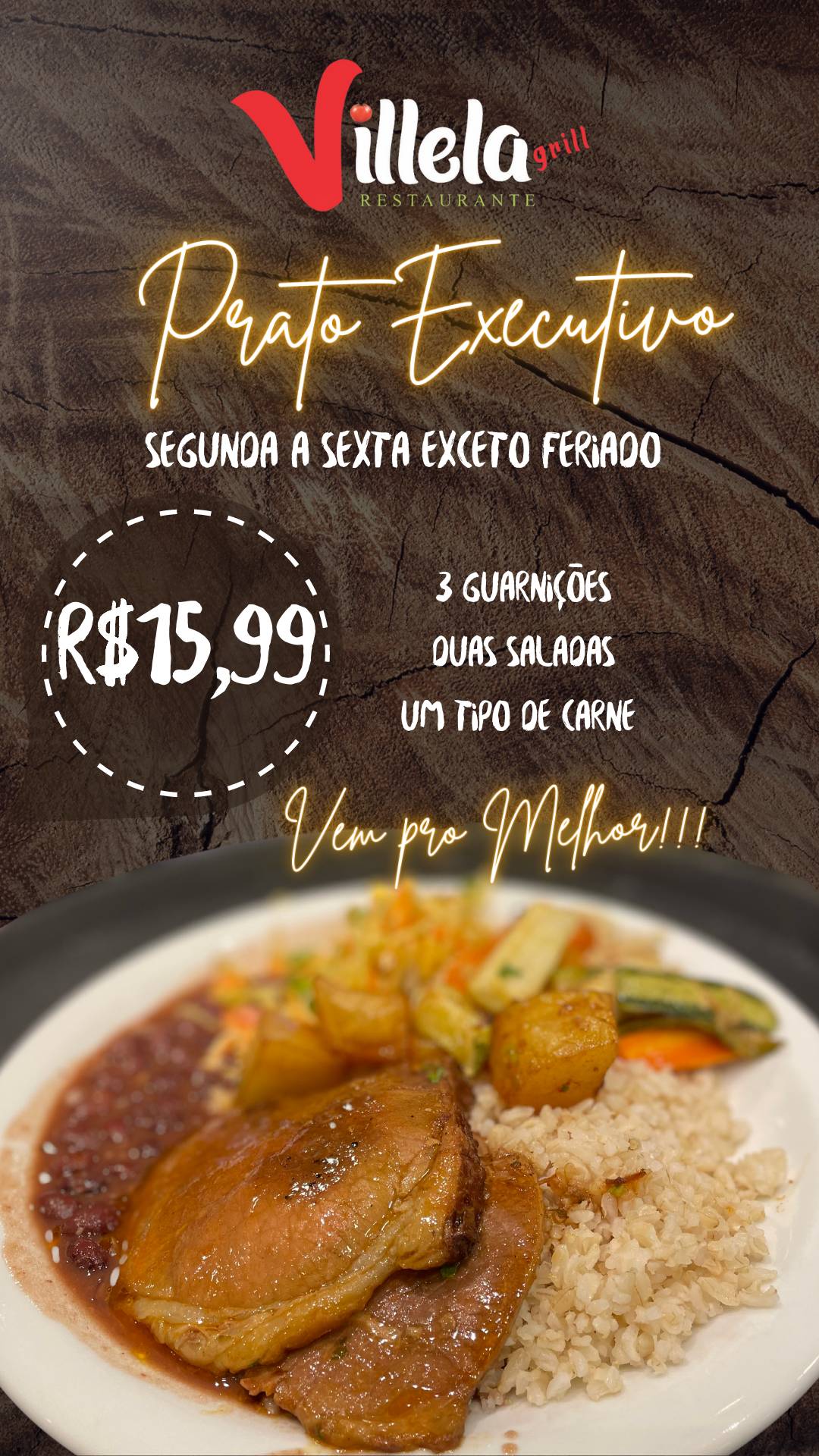 Villela Grill cardápio