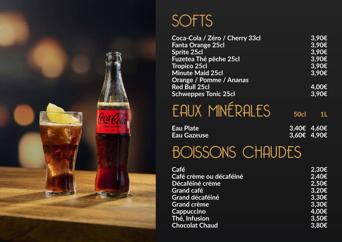 Menu de Ch'ti Charivari