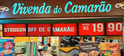 Vivenda do Camarão cardápio