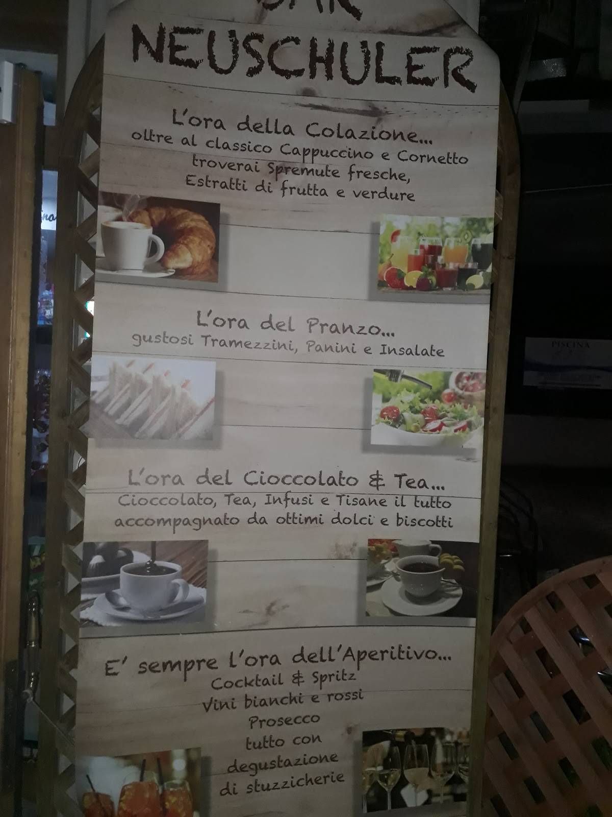 Menu di Vulcano 2013 