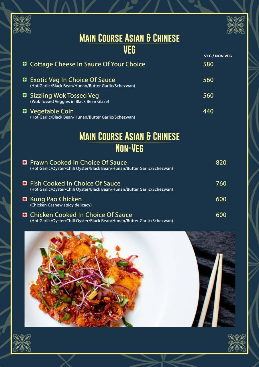Wafira menu