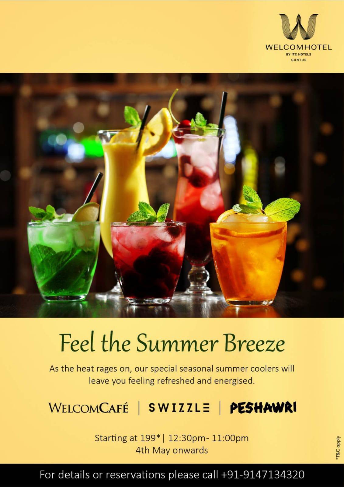 WelcomCafe menu