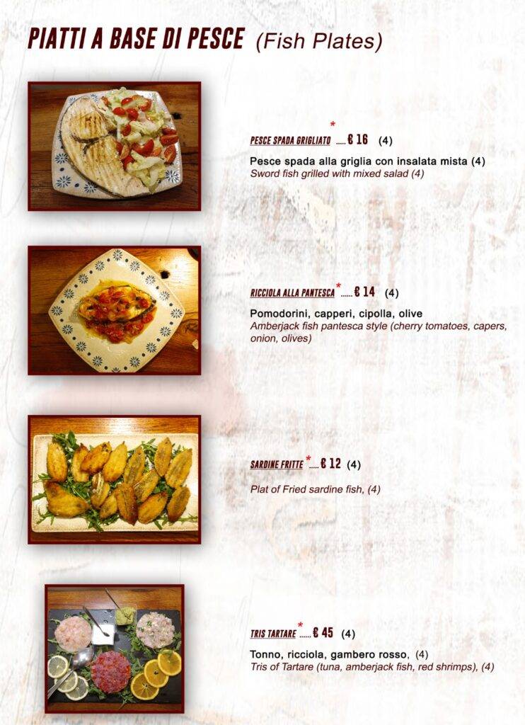 Menu di Winehouse 