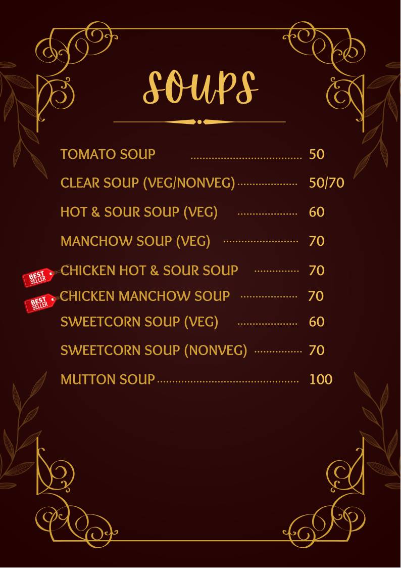 Wok 'n' Talk menu