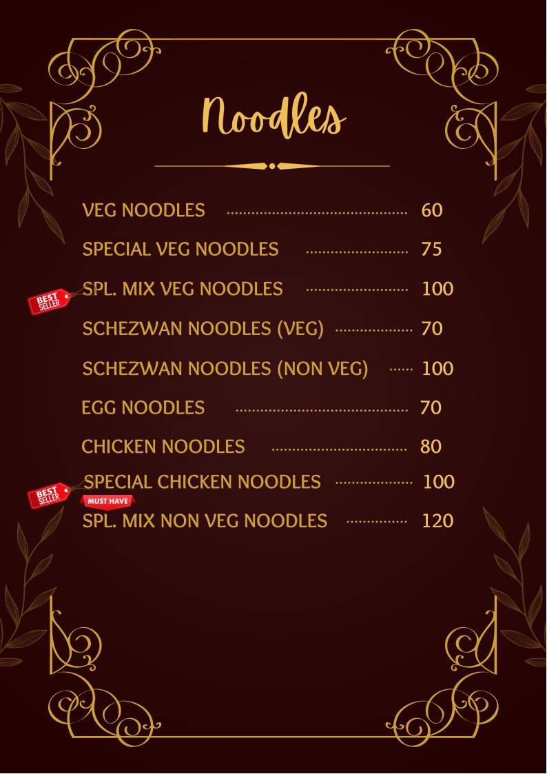 Wok 'n' Talk menu