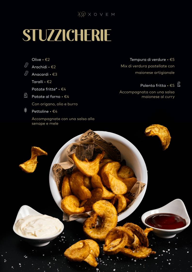 Menu di X-OVEM Cafe/Drink/Food 