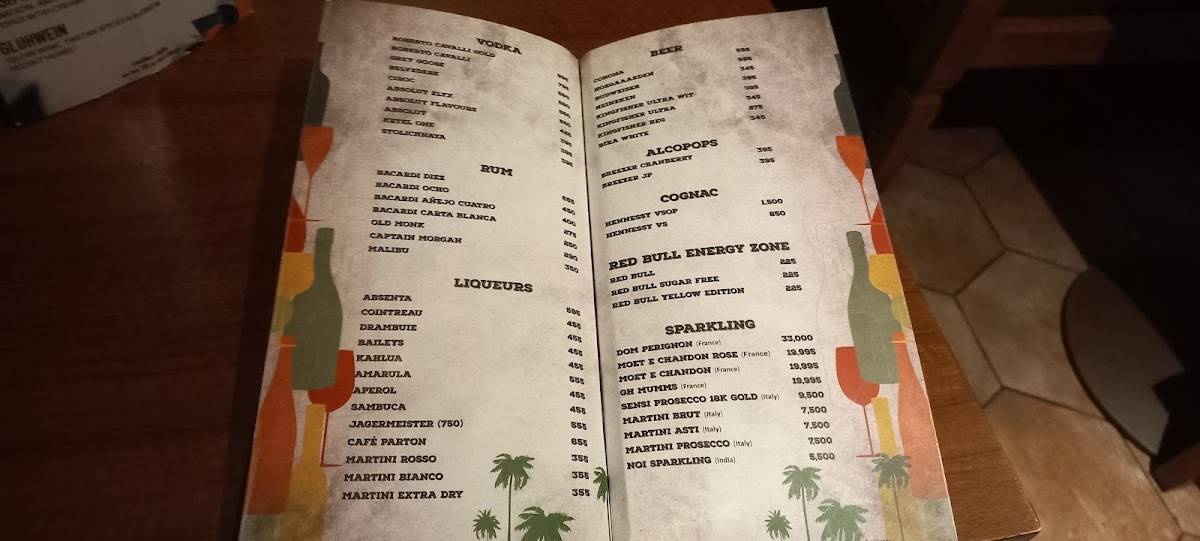 Yeti - The Himalayan Kitchen menu