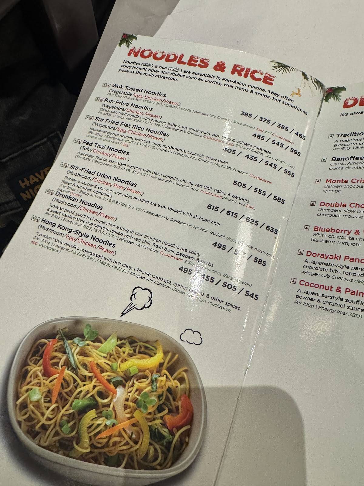 YouMee Kurla menu