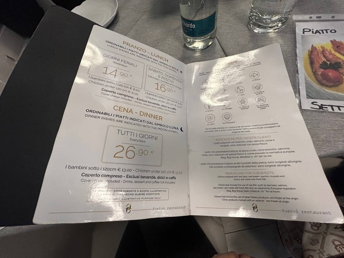 Menu di Yugo Chiavari 