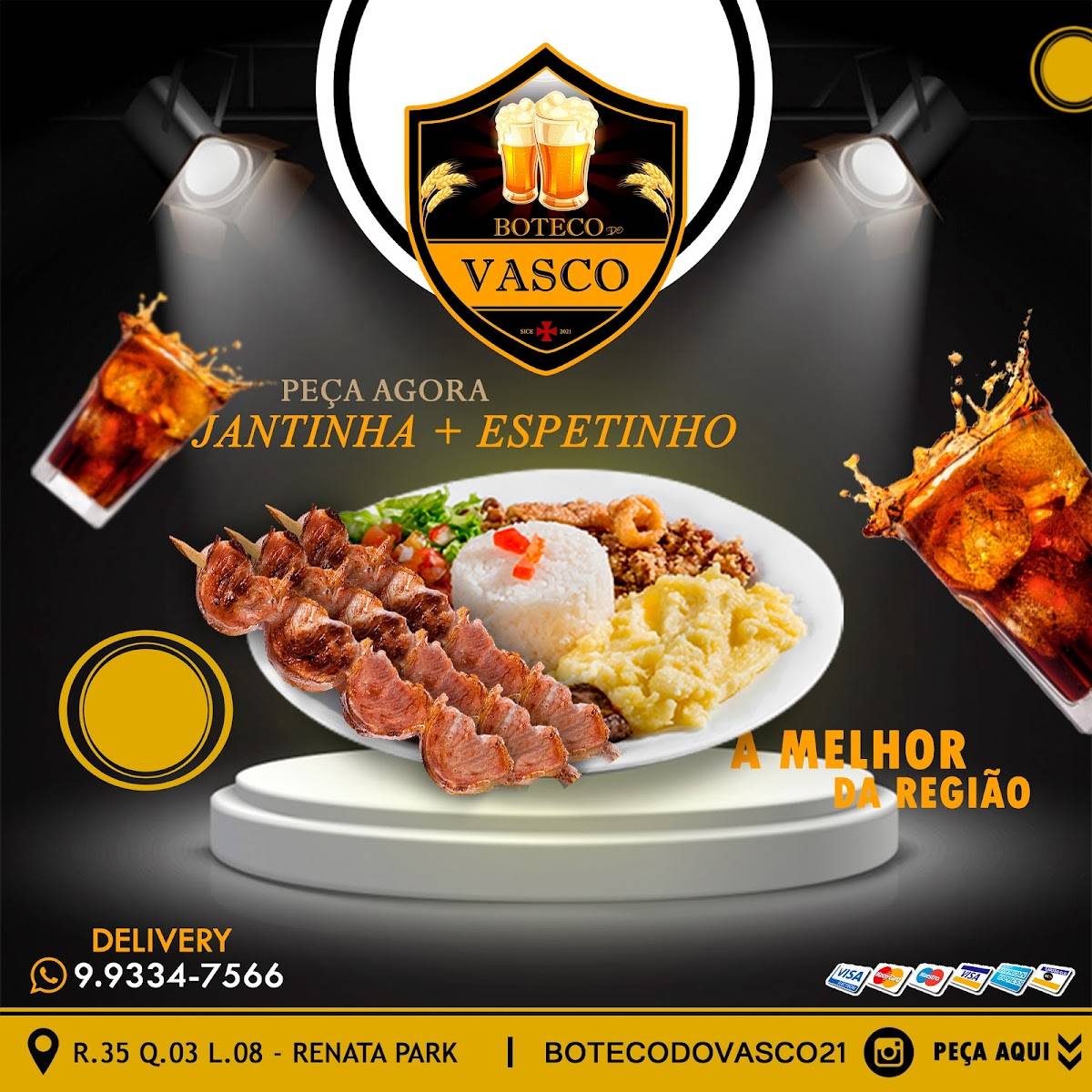 boteco do vasco cardápio