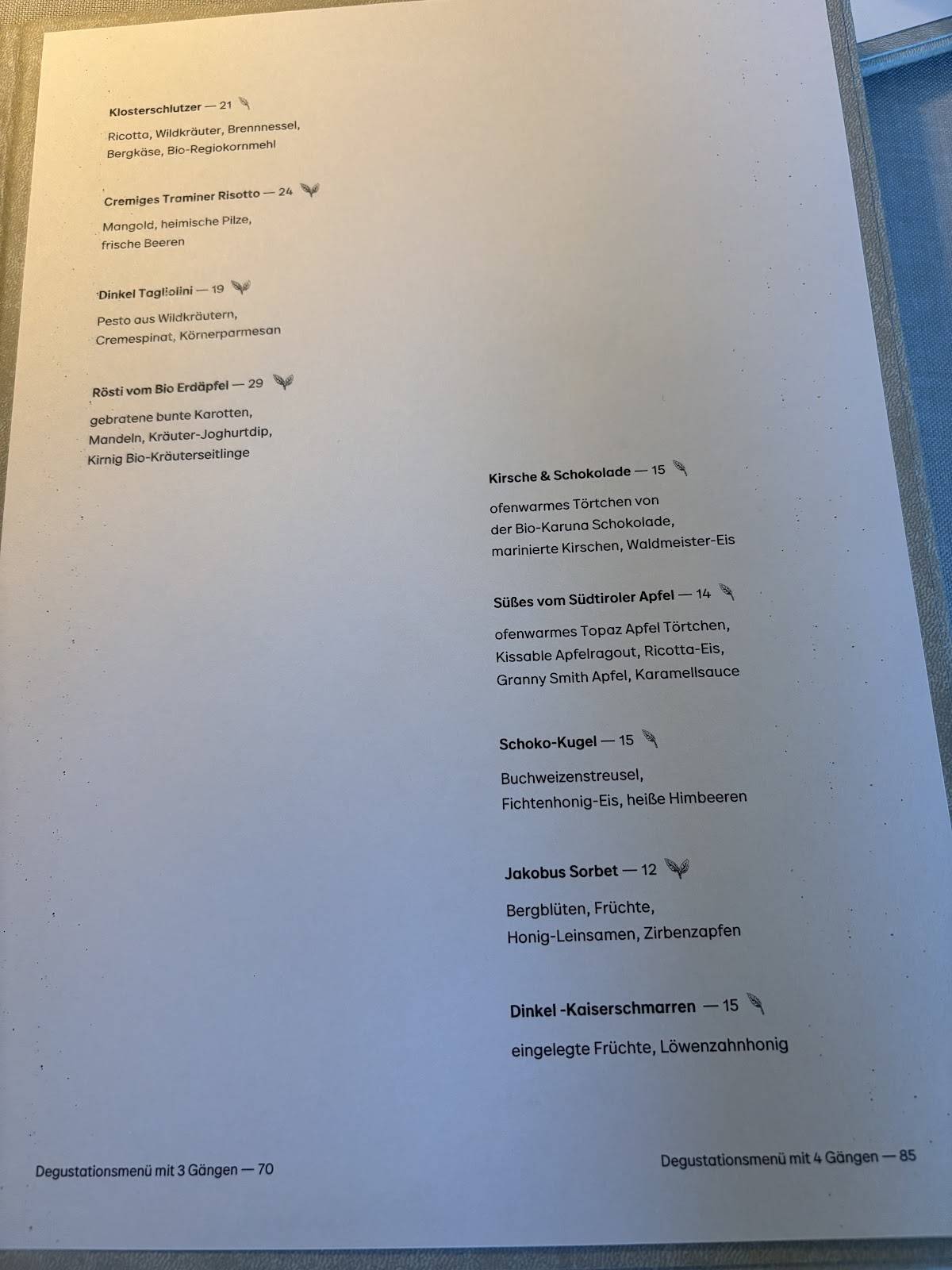 Menu di fink 