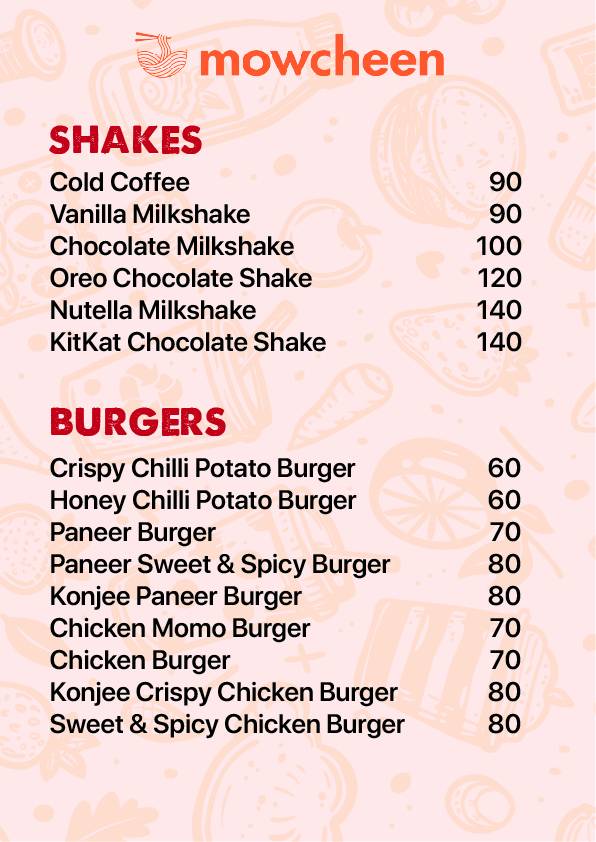 mowcheen menu