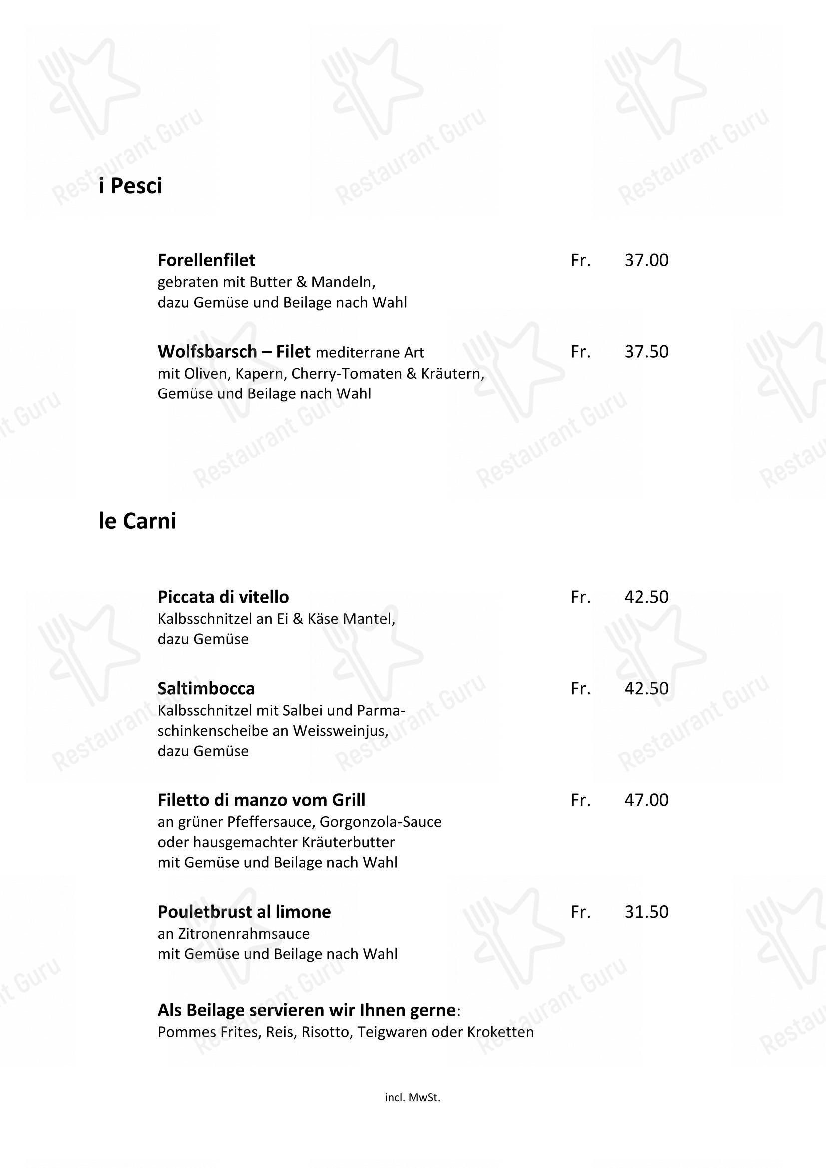 Menu di Altstadt Pizzeria zur Mühle - Menu