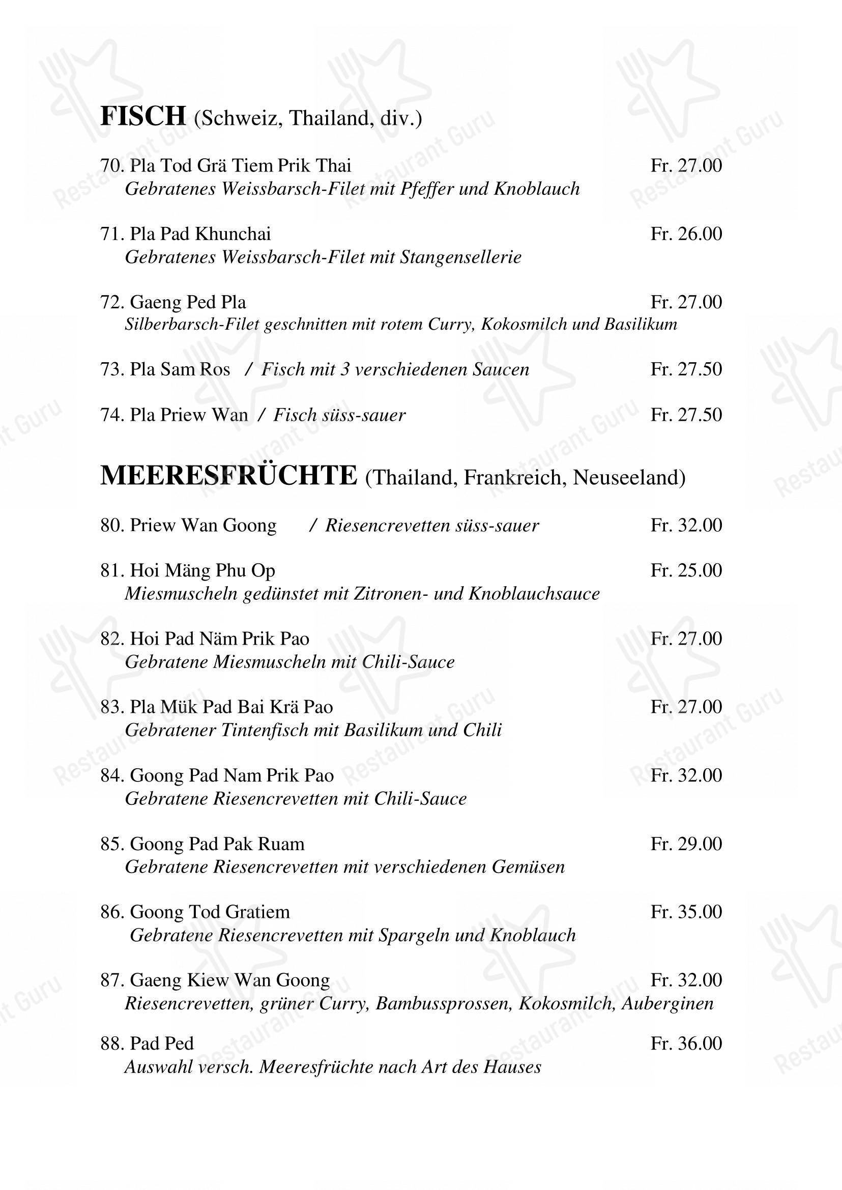 Menu di Chao Wang - Menu