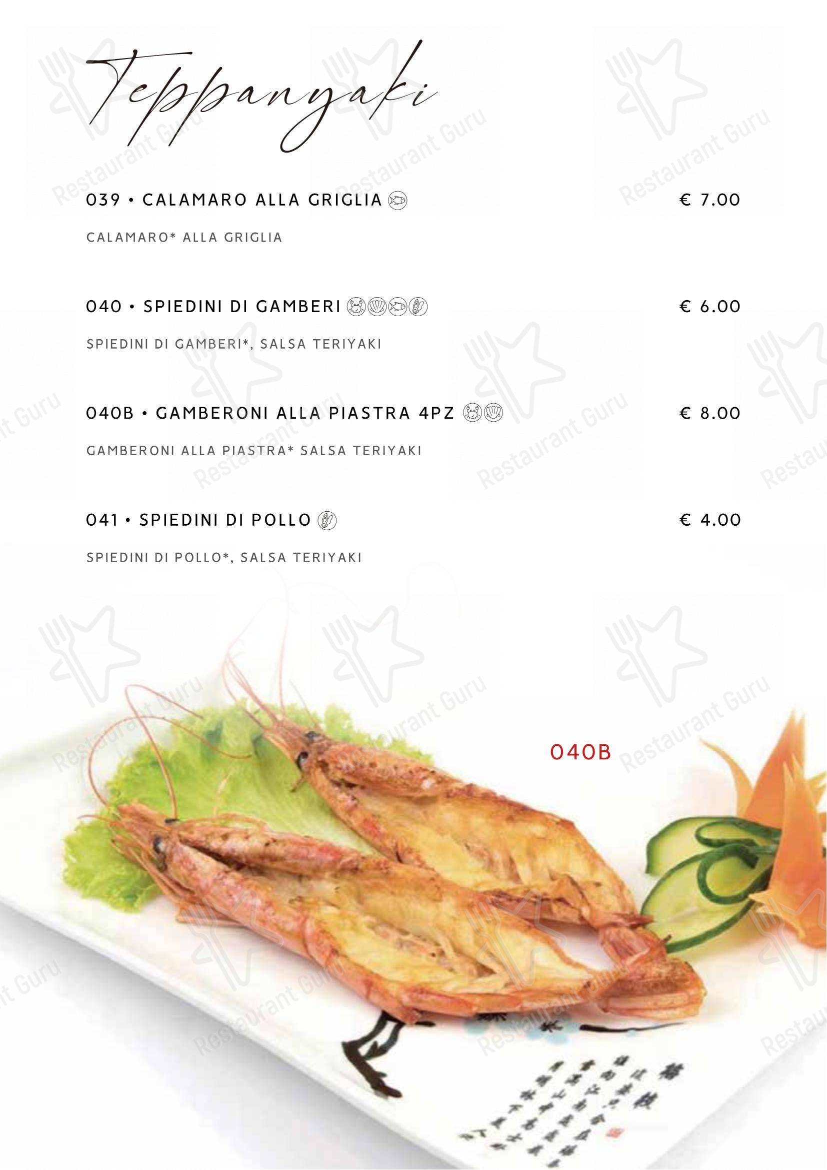 Menu bar per Gohan in Curno