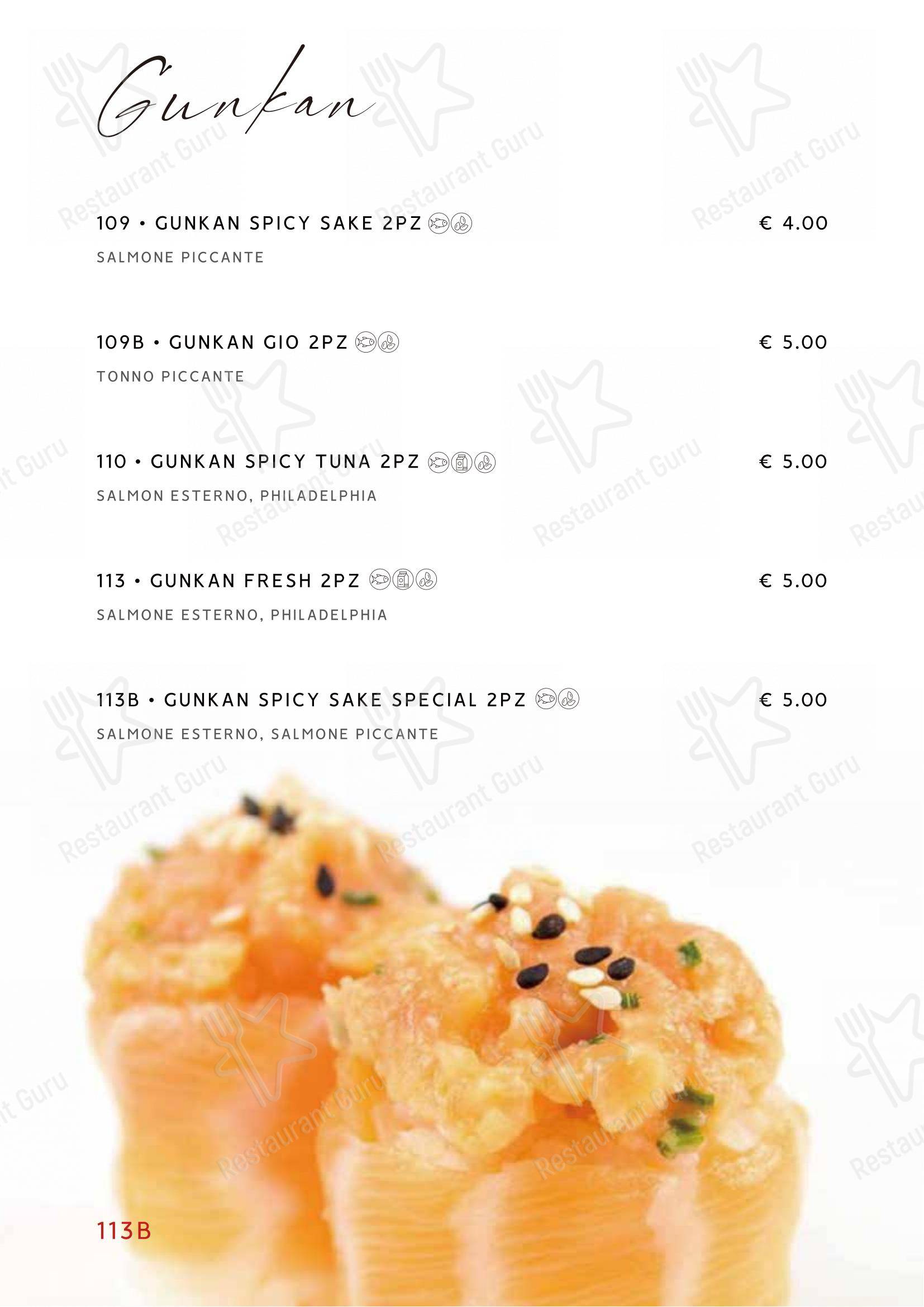 Menu bar per Gohan in Curno