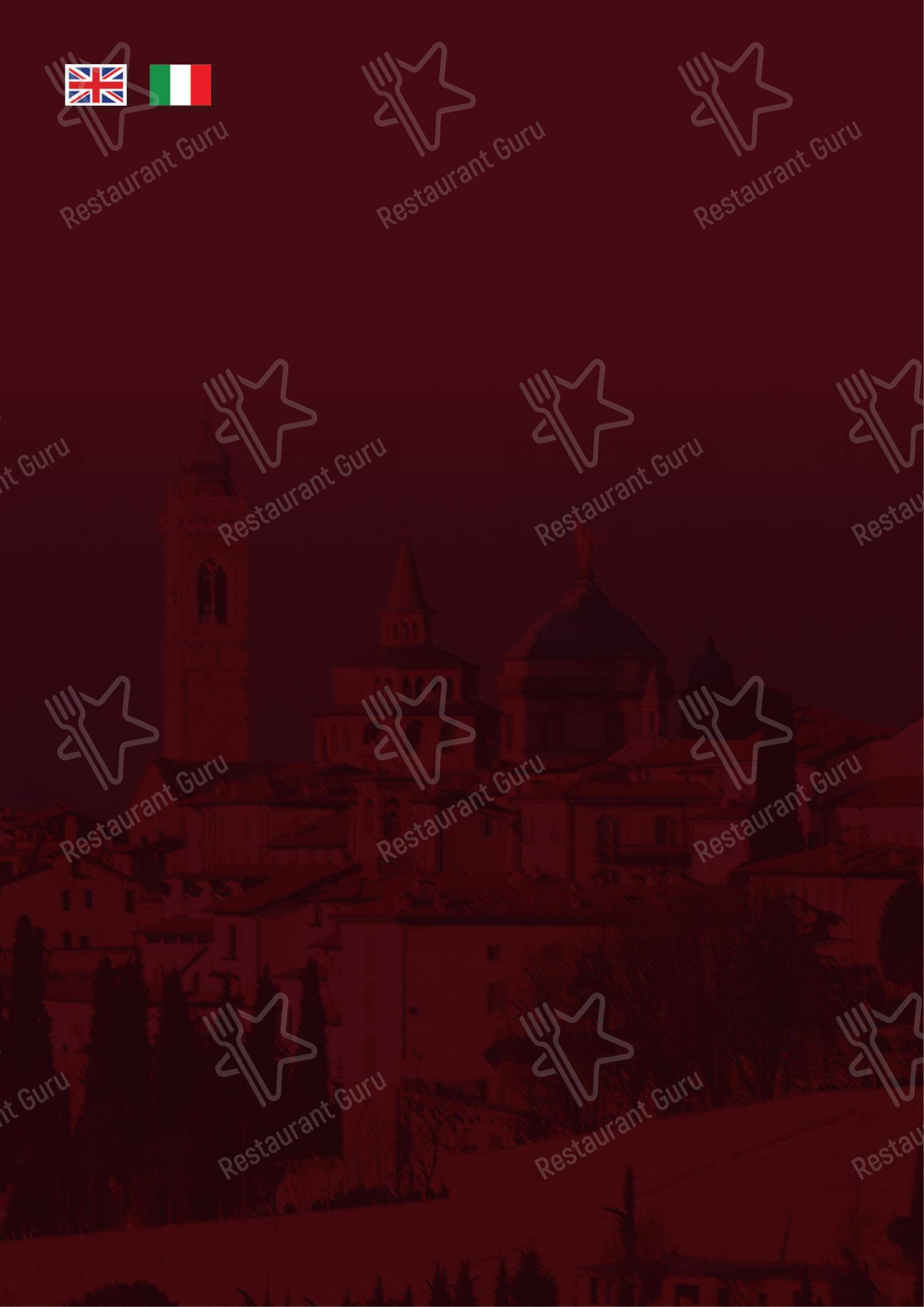 Menu per La Bruschetta ristorante