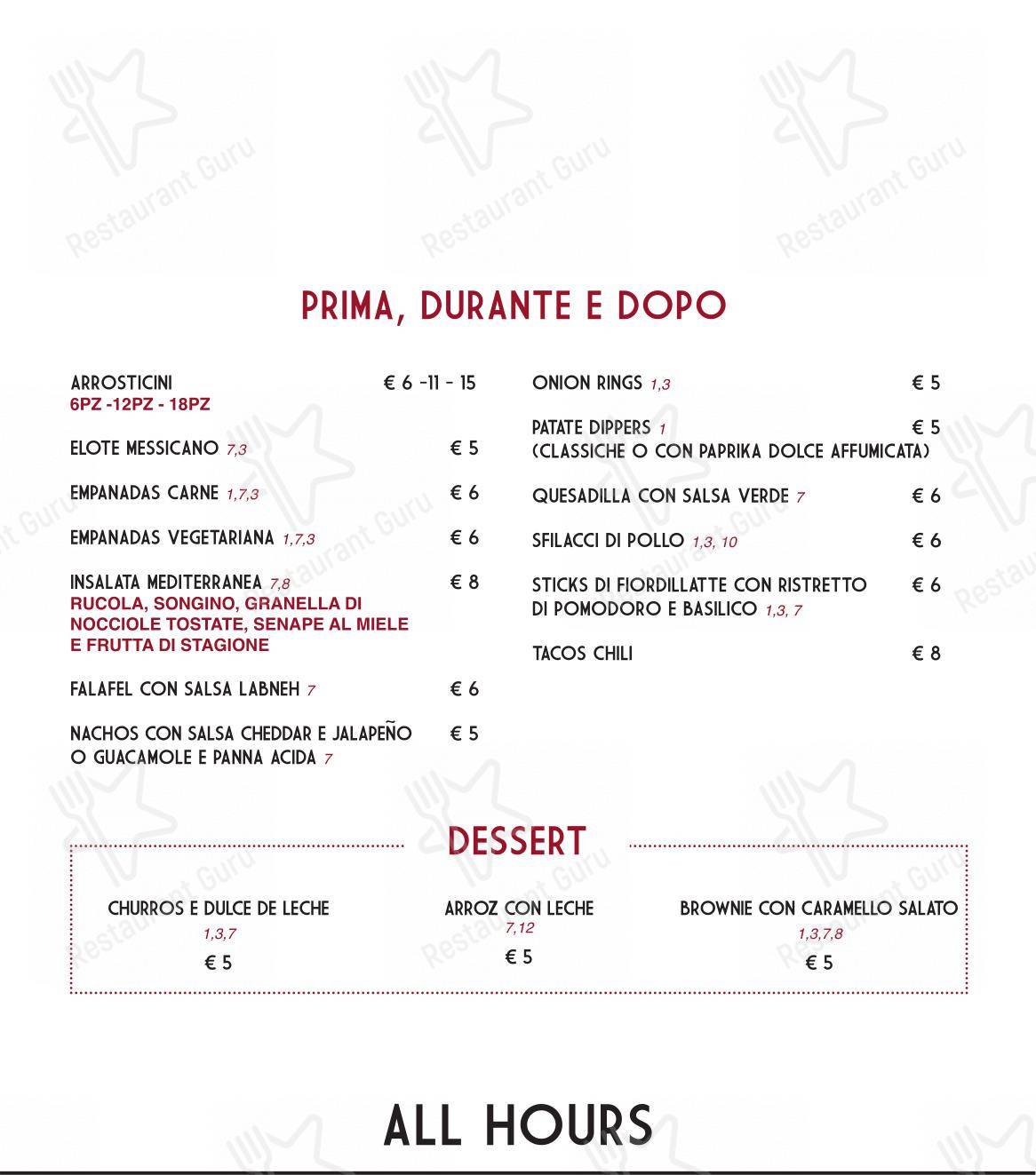Menu di Mons - Menu