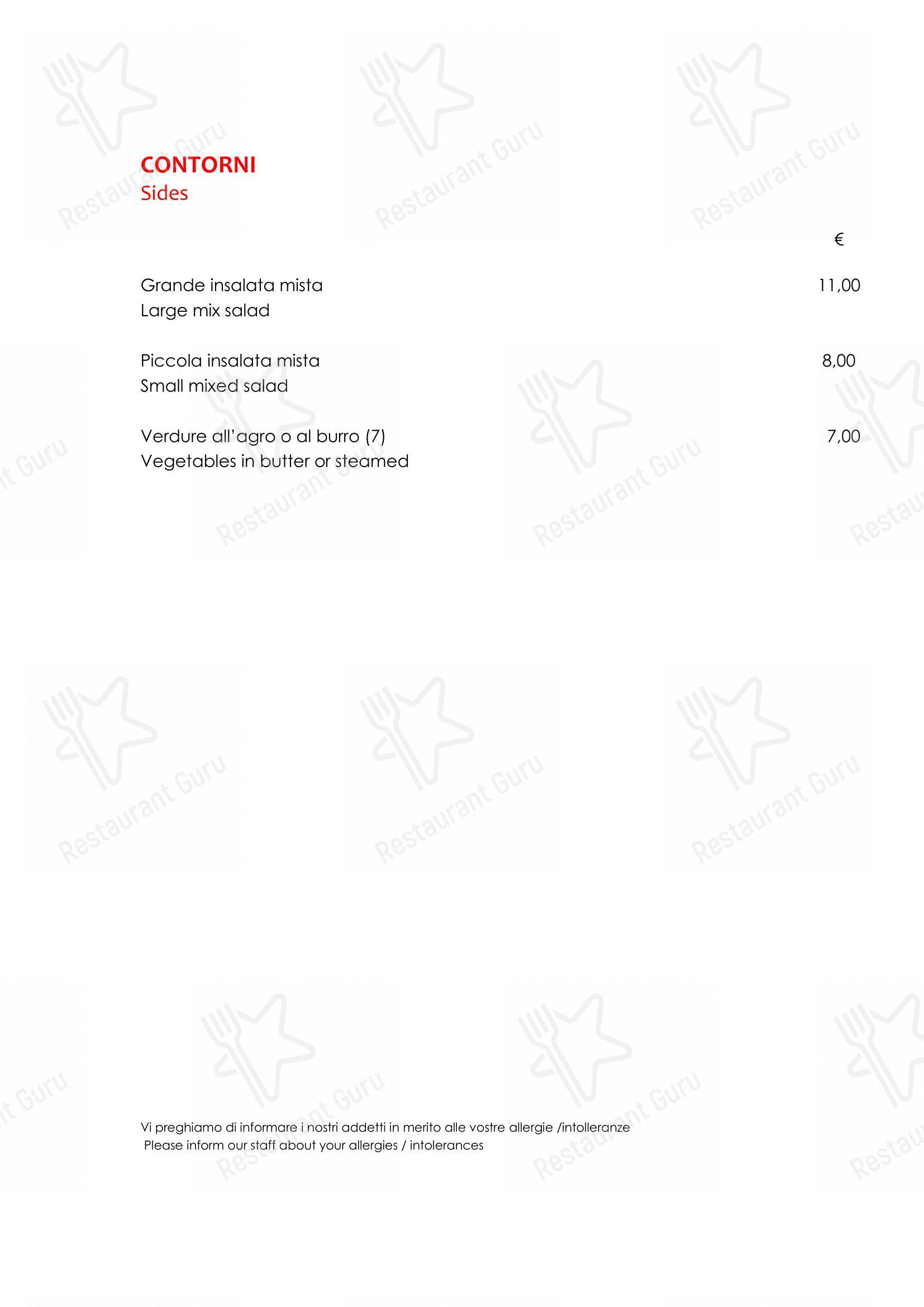 Menu per Cafe Bellini caffè bar