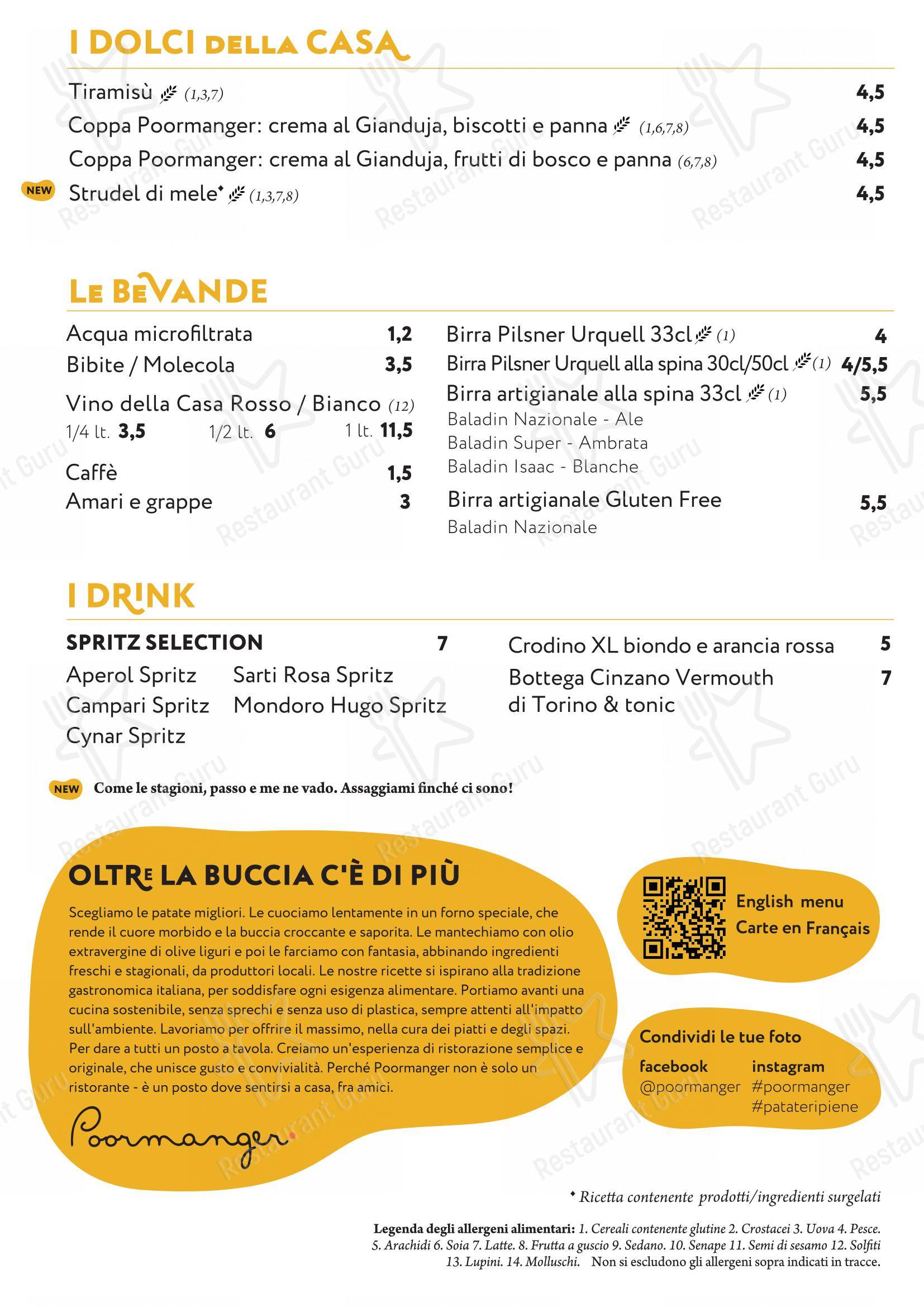 Menu di Poormanger - Menu bar