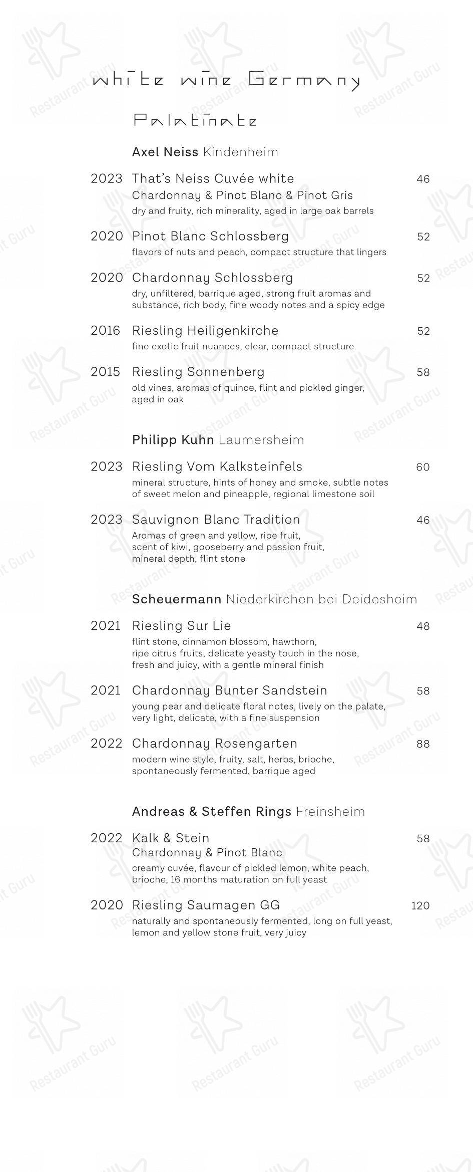 Основное меню pour Restaurant Dae Mon dans Berlin