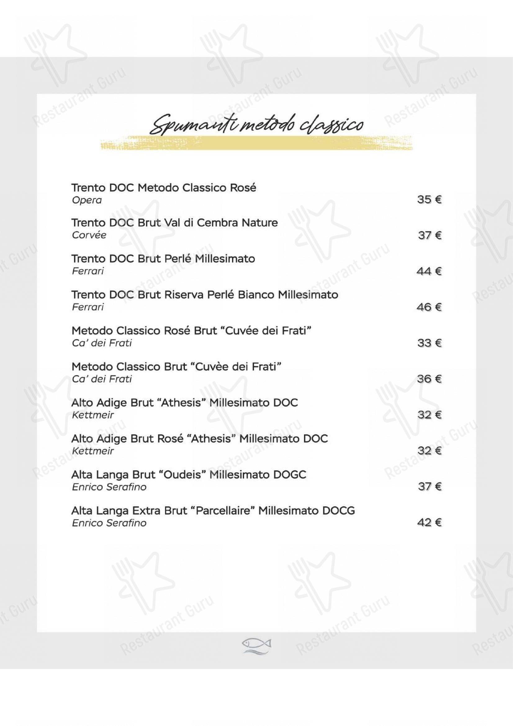 Menu bar per Ristorante Al Moccolo ristorante