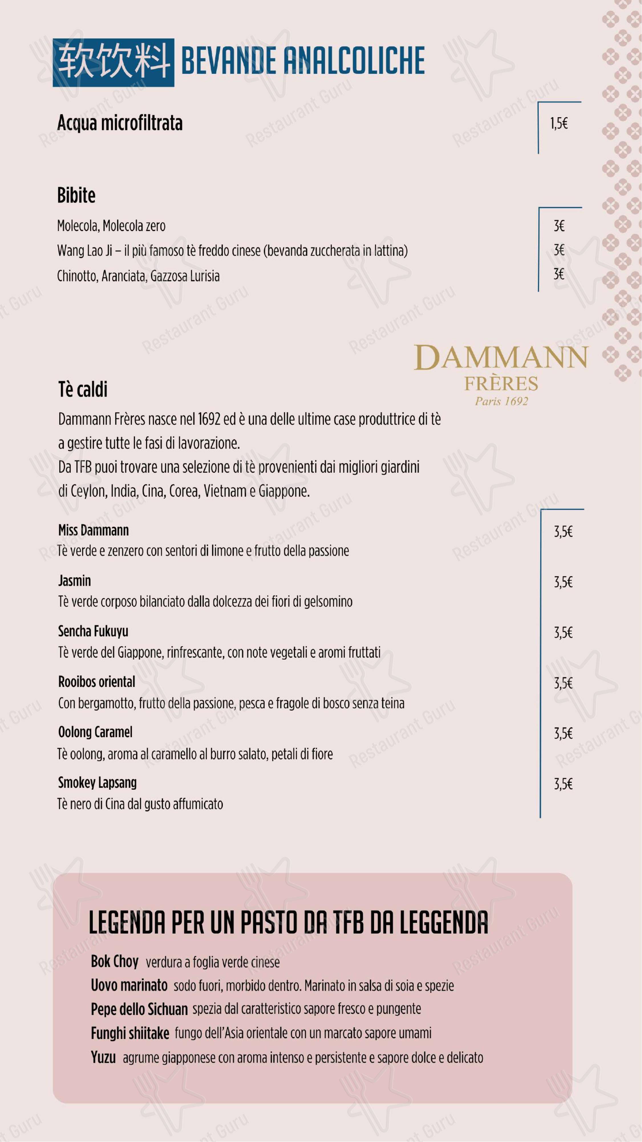 Menu di TUTTOFABRODO - SanSa - Menu