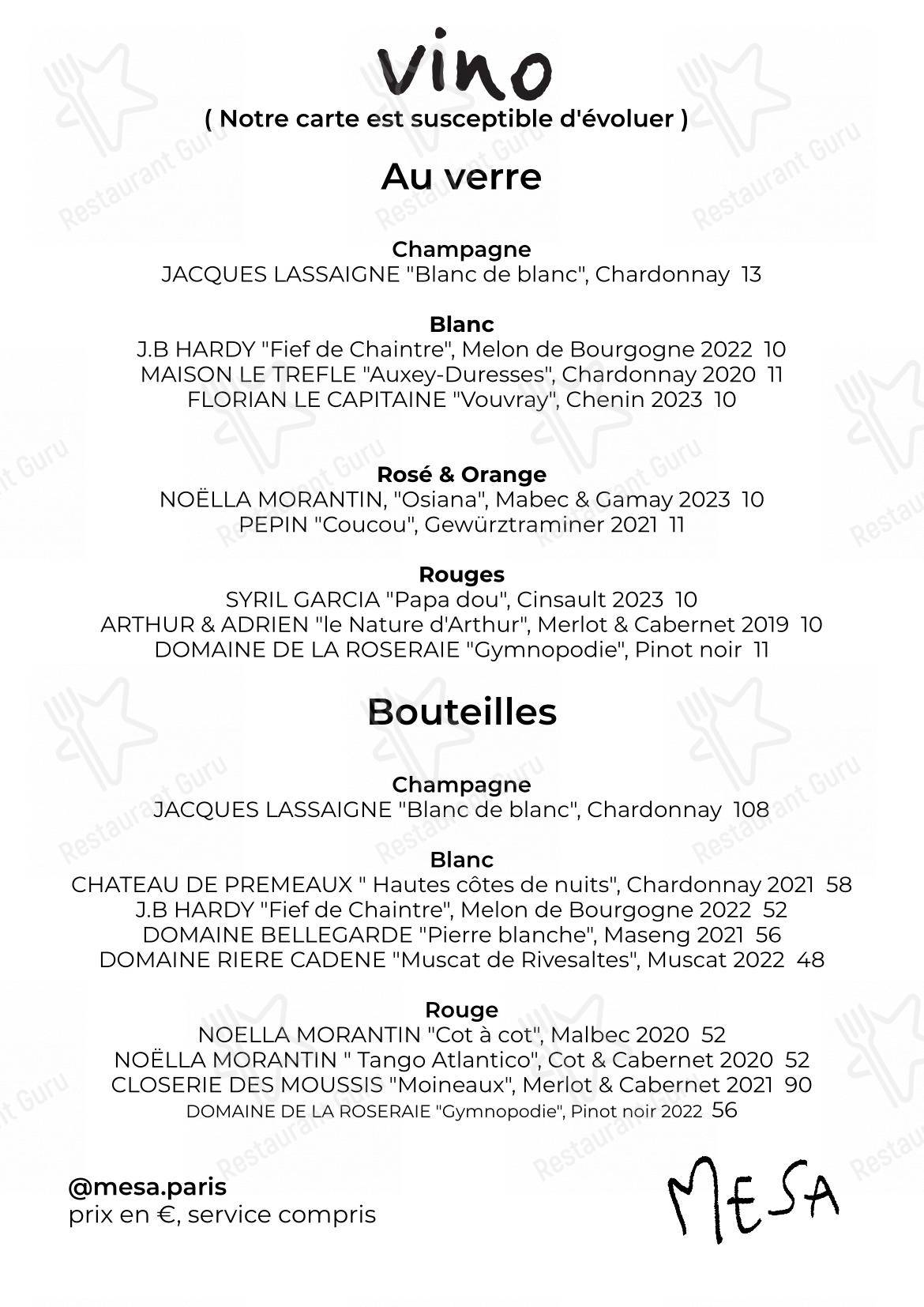 Breakfast Menu pour mesa de HOY - PlantBased Restaurant restaurant