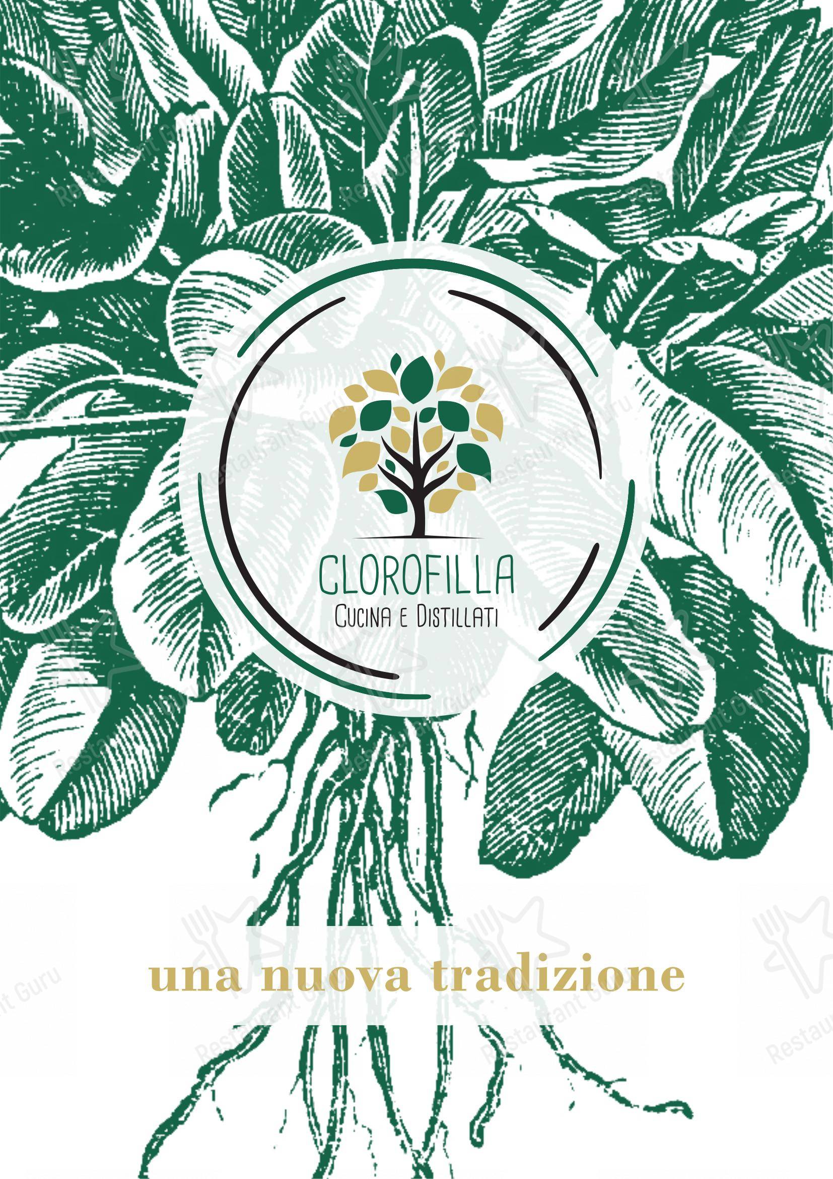 Clorofilla Cucina & Distillati in Roma - Menu bar