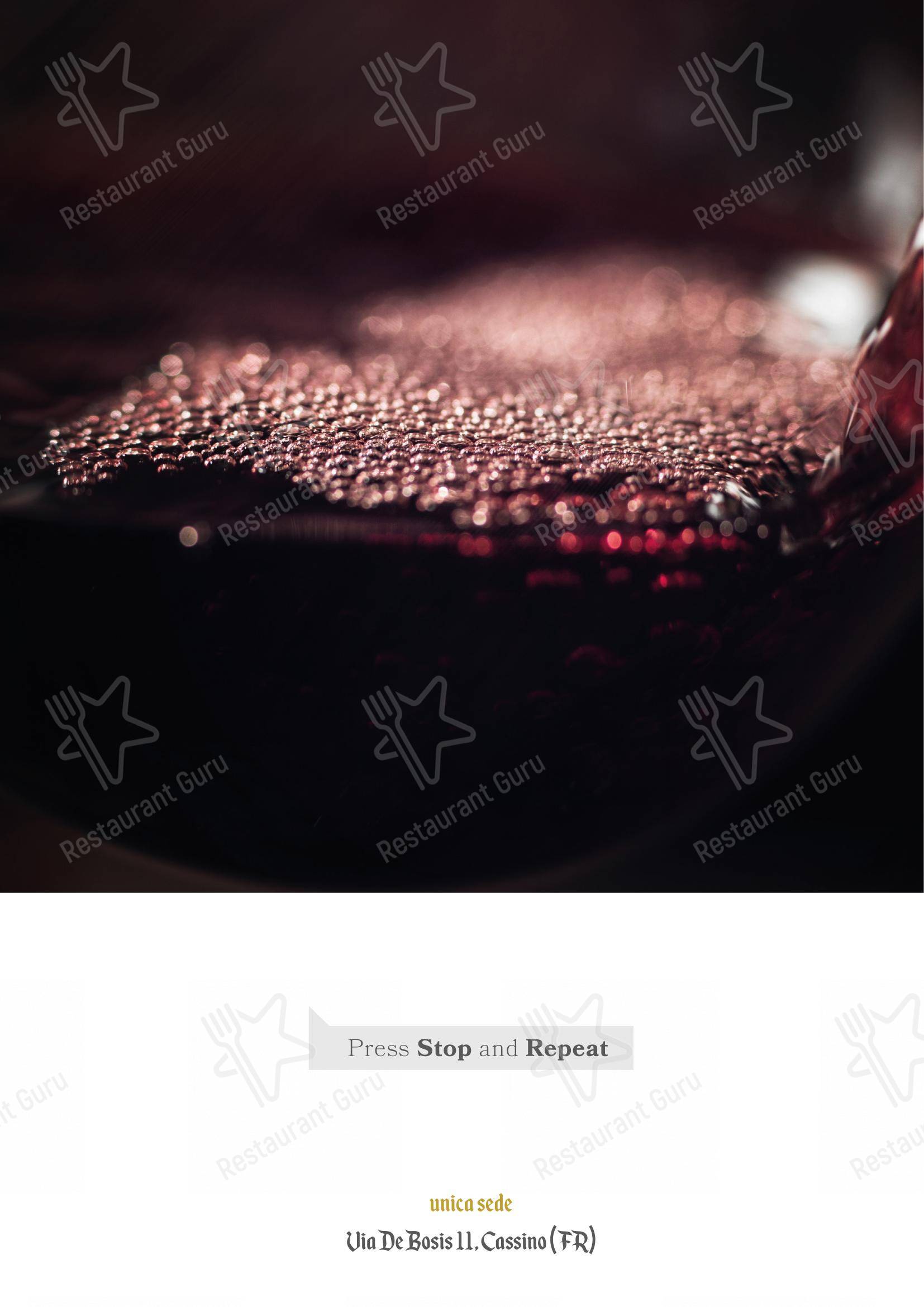 Cristian Cennamo - Pizze di ricerca in Cassino - Menu