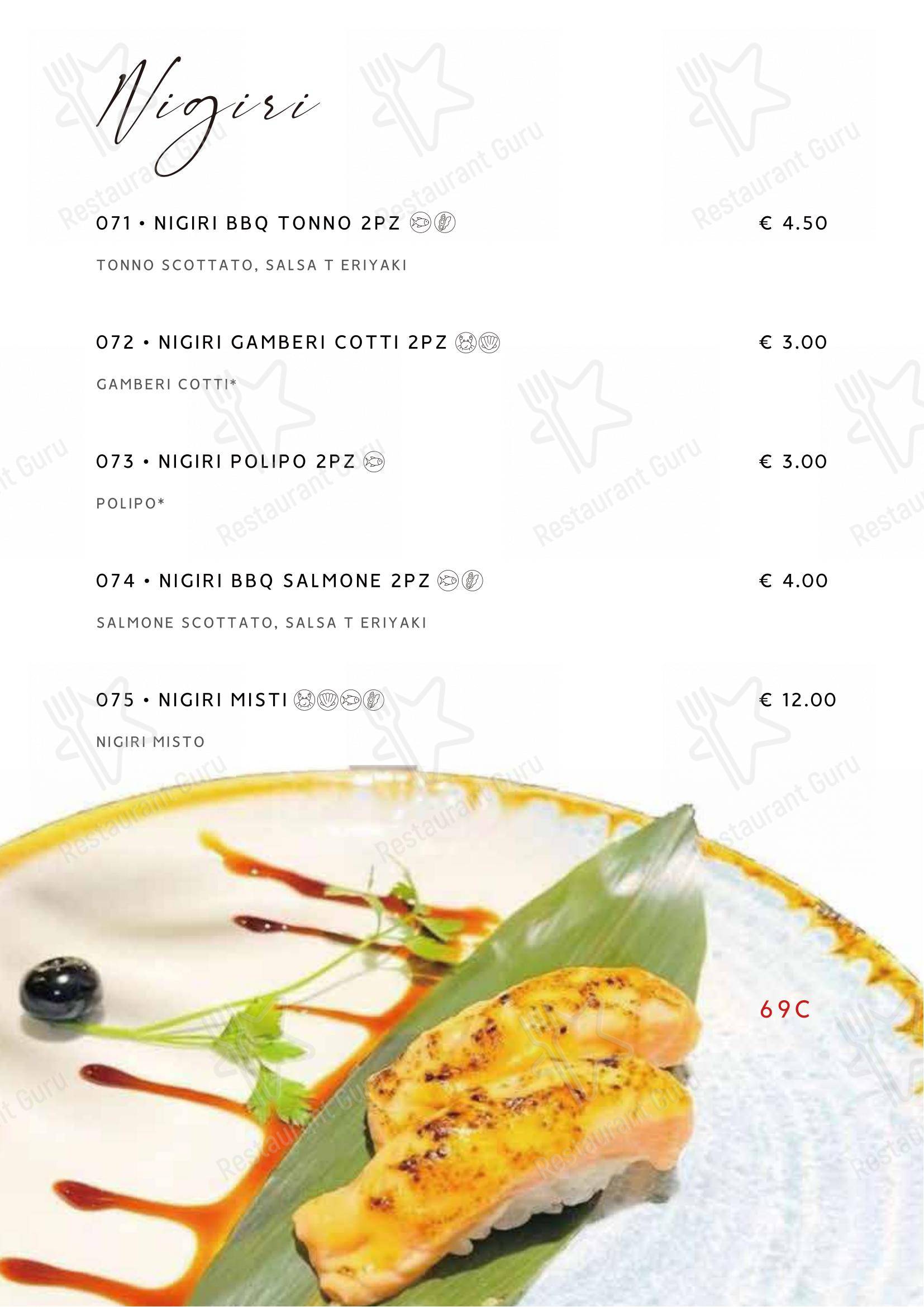 Menu bar per Gohan in Curno