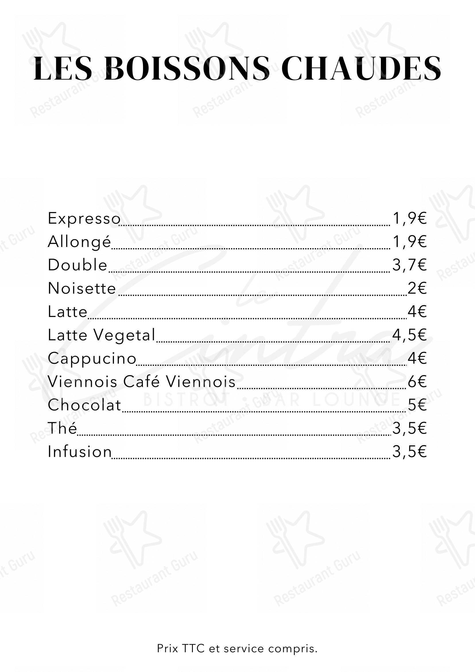 Hôtel Le Régina - Le Puy en Velay dans Le Puy-en-Velay - Menu bar