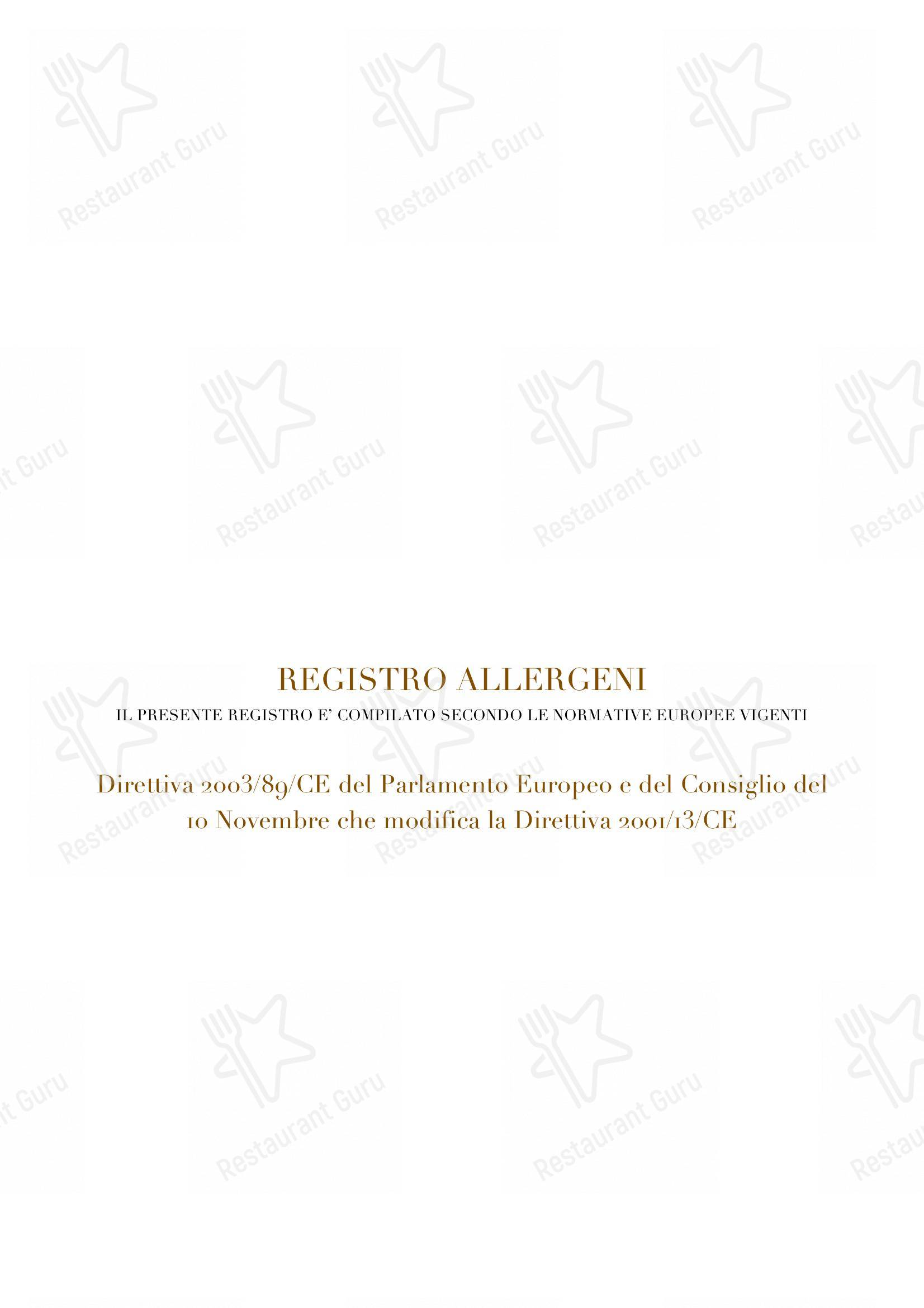 Menu di LaltroBaffo Ristorante - Menu