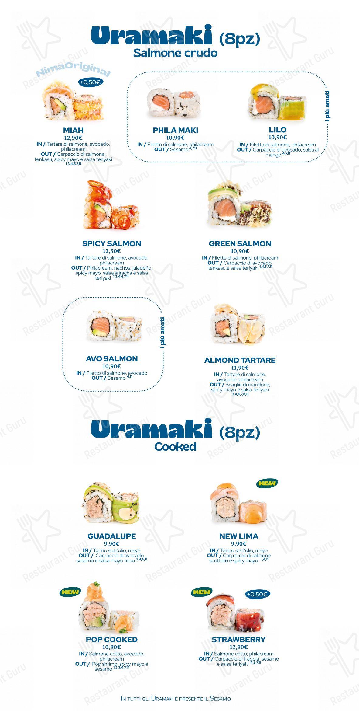 Детское per NIMA Sushi ristorante